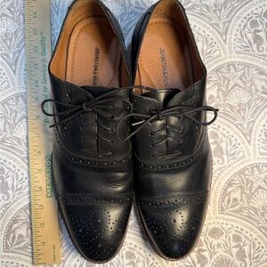 Johnston & Murphy Classic Black Oxfords
